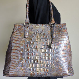 Brahmin Joan Tote Fall Tortoise Melbourne NWT